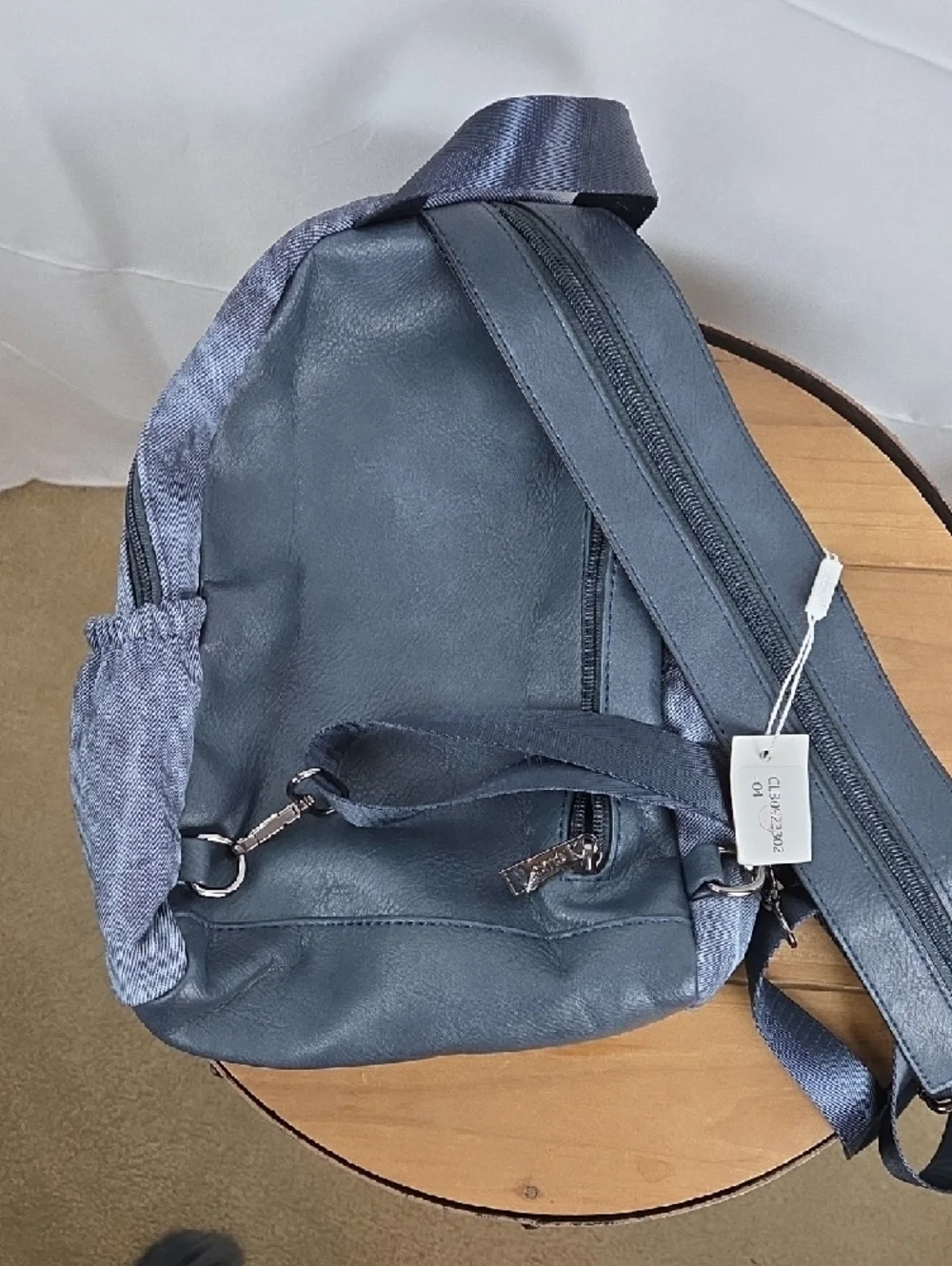 Cluci.. New Denim Casual Backpack -